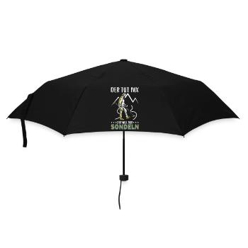 Sondeln - Regenschirm (klein) - Schwarz - Vorne