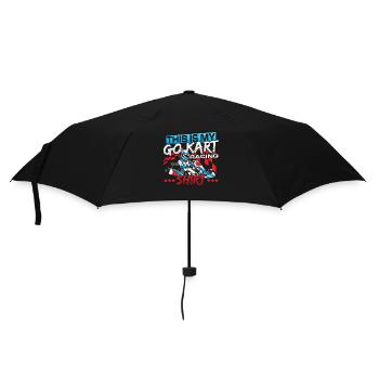 This Is My Go Kart Racing Shirt Go-Kart - Regenschirm (klein) - Schwarz - Vorne