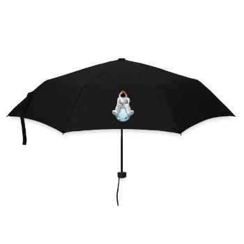 Petanque Boule Game Set Boccia - Umbrella (small) - black - Front