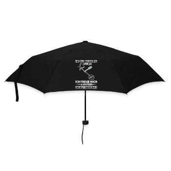 Sondeln - Regenschirm (klein) - Schwarz - Vorne