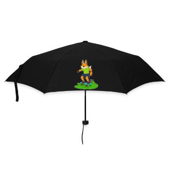 Fuchs Skater Skateboard - Umbrella (small) - black - Front