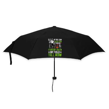 Farmer Tractor Farming Quota for Farmers - Umbrella (small) - black - Front
