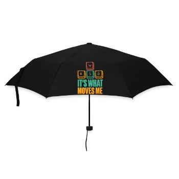 Pc Gamer Gaming WASD - Umbrella (small) - black - Front