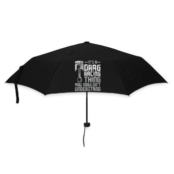 Drag Racing Race Car Vintage c’est - Parapluie standard - noir - Devant
