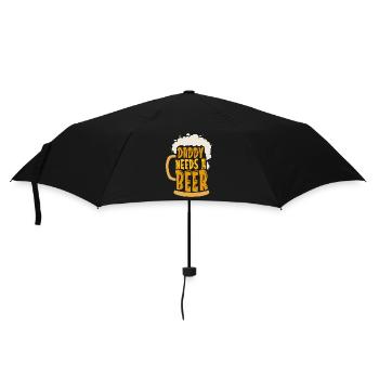 Beer Brewing Daddy Needs A Home Brewer Beer Brewer - Umbrella (small) - black - Front