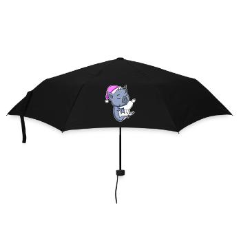 Chauve-souris - Parapluie standard - noir - Devant