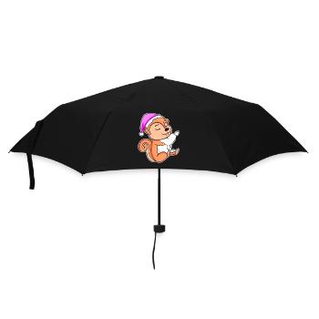 Écureuil - Parapluie standard - noir - Devant