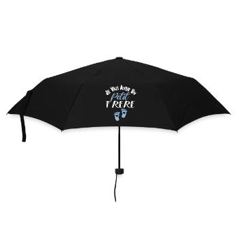 Je Vais Avoir Un Petit frére - Annonce Grossesse - Parapluie standard - noir - Devant