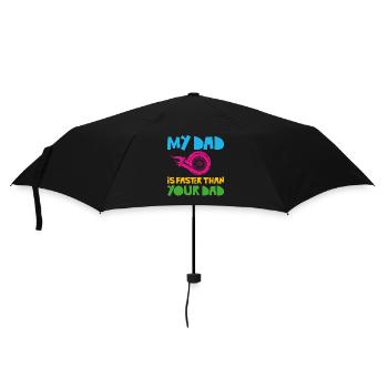 Drag Racing Race Car Papa Fils - Parapluie standard - noir - Devant