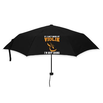 Violoniste si je ne peux pas apporter - Parapluie standard - noir - Devant