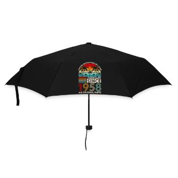 Legendär seit 1958 alle Originalteile - Regenschirm (klein) - Schwarz - Vorne
