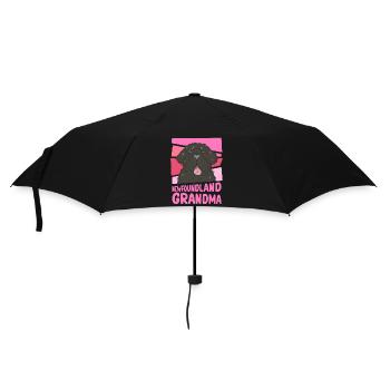 Newfoundland Grandma Dog Dog Owner Gift - Umbrella (small) - black - Front