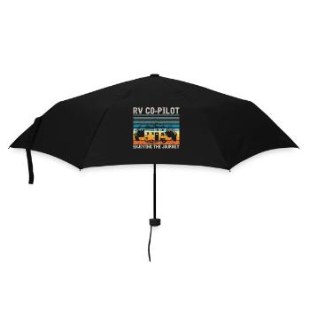 Camping camping-car, VR - Parapluie standard - noir - Devant