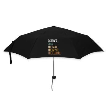 Octobre 2014 L’homme Le mythe La légende - Parapluie standard - noir - Devant
