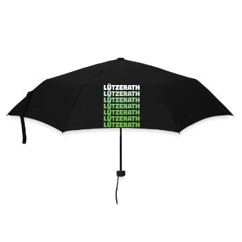 Lützerath Demo Umweltaktivst Geschenk - Regenschirm (klein) - Schwarz - Vorne