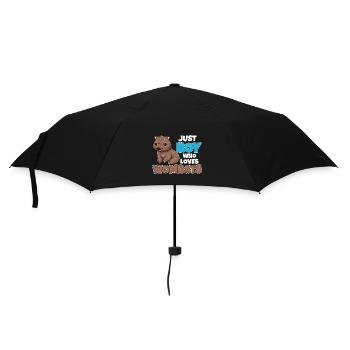 Wombat Wombats Plumbeutler Cadeau - Parapluie standard - noir - Devant