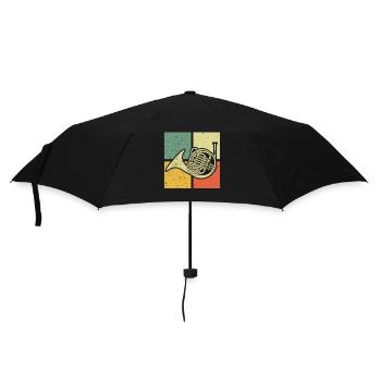 Français corniste Français corniste Français corniste - Parapluie standard - noir - Devant
