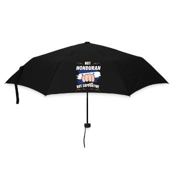 Not Honduran But Supportive Travel Tourist - Regenschirm (klein) - Schwarz - Vorne