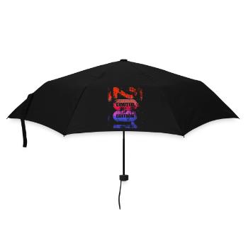 Limited Edition 2001 - Geburtstag - Jahrgang - Regenschirm (klein) - Schwarz - Vorne