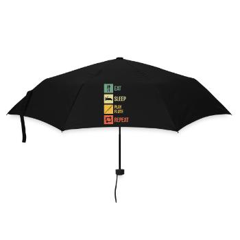 Flûtiste Flûtiste - Parapluie standard - noir - Devant
