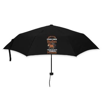 Die meisten Pferde haben Besitzer - Vollblut - Regenschirm (klein) - Schwarz - Vorne