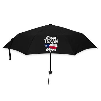 Stolze Texanische Mutter Texanisch Texas Texaner - Regenschirm (klein) - Schwarz - Vorne