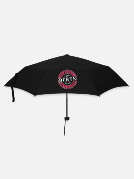 Beate Geschenkidee Geschenk Geburtstag - Regenschirm (klein) - Schwarz