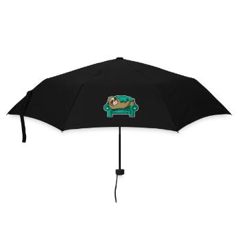 Sloth Lazy - Umbrella (small) - black - Front