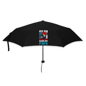 Ich bin 12 - Mädchen Rocker - Regenschirm (klein) - Schwarz - Vorne
