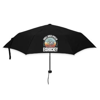Eishockey Ice Hockey - Regenschirm (klein) - Schwarz - Vorne