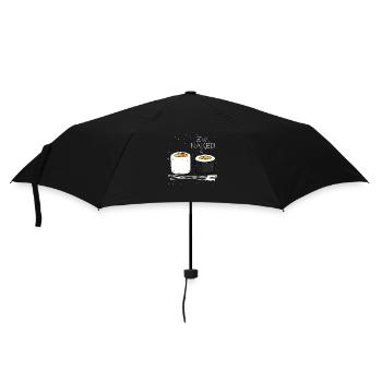 Funny Two Maki Roll - Umbrella (small) - black - Front