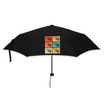 Double bass Double bass player Double bass player - Umbrella (small) - black - Front