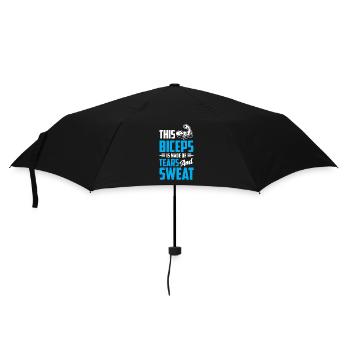 Ces biceps sont faits de larmes et de sueur - Parapluie standard - noir - Devant