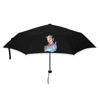 Stand Up Paddling Schaf - Regenschirm (klein) - Schwarz - Vorne