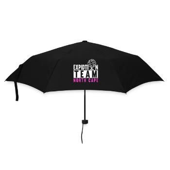 North Cape team tour design - Umbrella (small) - black - Front
