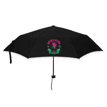TIS HEALTHY TO BE SICK SOMETIMES - Umbrella (small) - black - Front