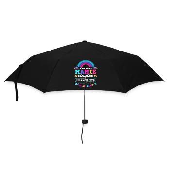 J'ai Une Mamie Cinglée Petite-Fille Enfant - Parapluie standard - noir - Devant