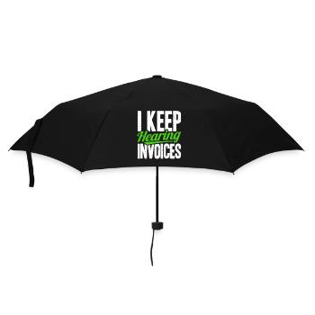 Buchhalter Geschenk Buchhaltung Steuer Cpa - Regenschirm (klein) - Schwarz - Vorne