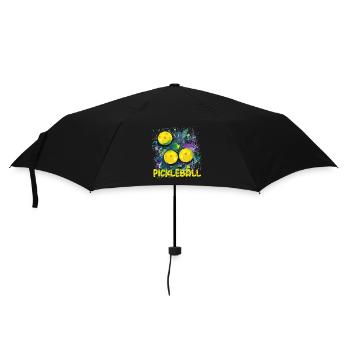 Pickleball Outdoor Game for Men and Women - Umbrella (small) - black - Front