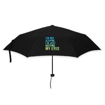 I'm Not Sleeping I'm Just Resting My Eyes - Umbrella (small) - black - Front