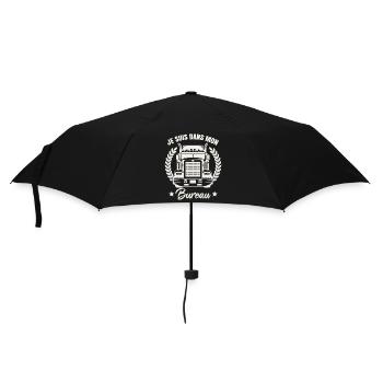 Je Suis Dans Mon Bureau - Parapluie standard - noir - Devant