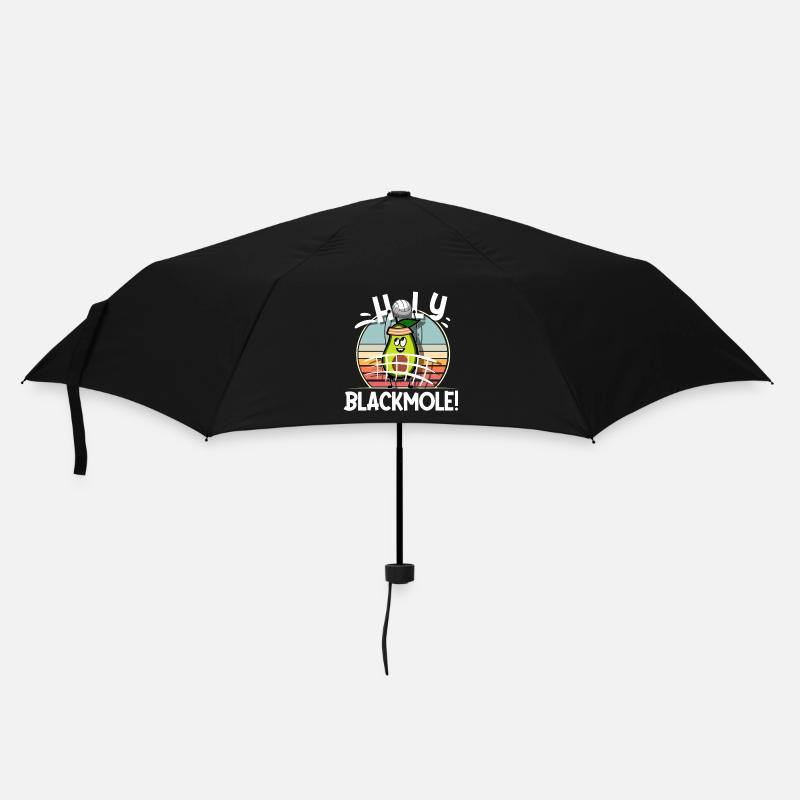 Volleyball - Regenschirm (klein) - Schwarz
