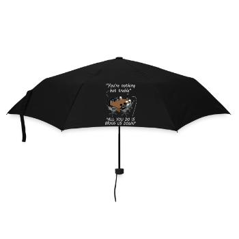 Clarinettiste Musiciens d’orchestre - Parapluie standard - noir - Devant