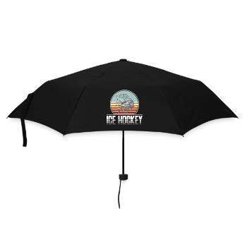 Hockey sur glace - Parapluie standard - noir - Devant