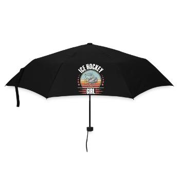 Hockey sur glace Joueuse de hockey sur glace Femmes - Parapluie standard - noir - Devant