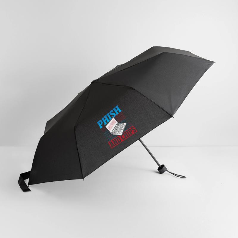 Phish and Chips Hacker Hacking Internet Network Parapluie standard