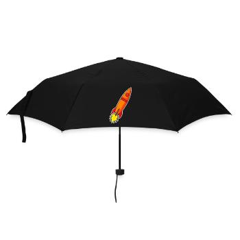 Rocket Orange - Umbrella (small) - black - Front