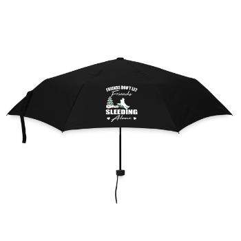 Les amis ne laissent pas les amis Sleeding Alone Sleed - Parapluie standard - noir - Devant