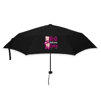 Best Ballerina Ever Dancer Ballet - Umbrella (small) - black - Front