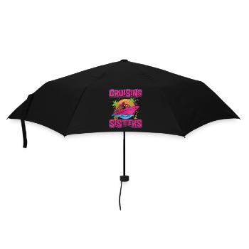 Kreuzfahrt - Regenschirm (klein) - Schwarz - Vorne